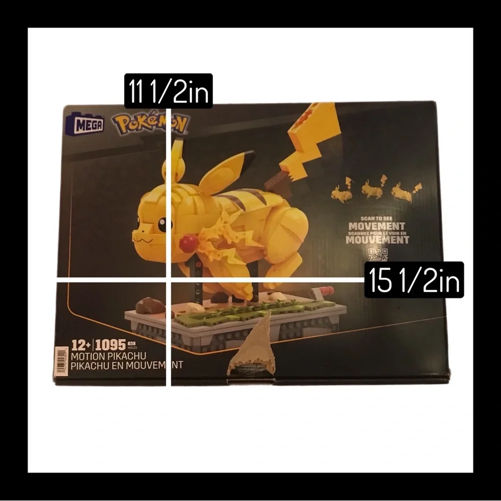 MEGA Pokémon Motion Pikachu Building Set - Picture 2 of 10